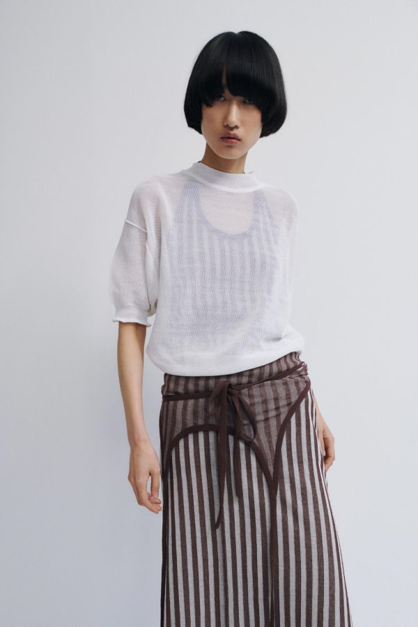 Rus Yuri Top - White