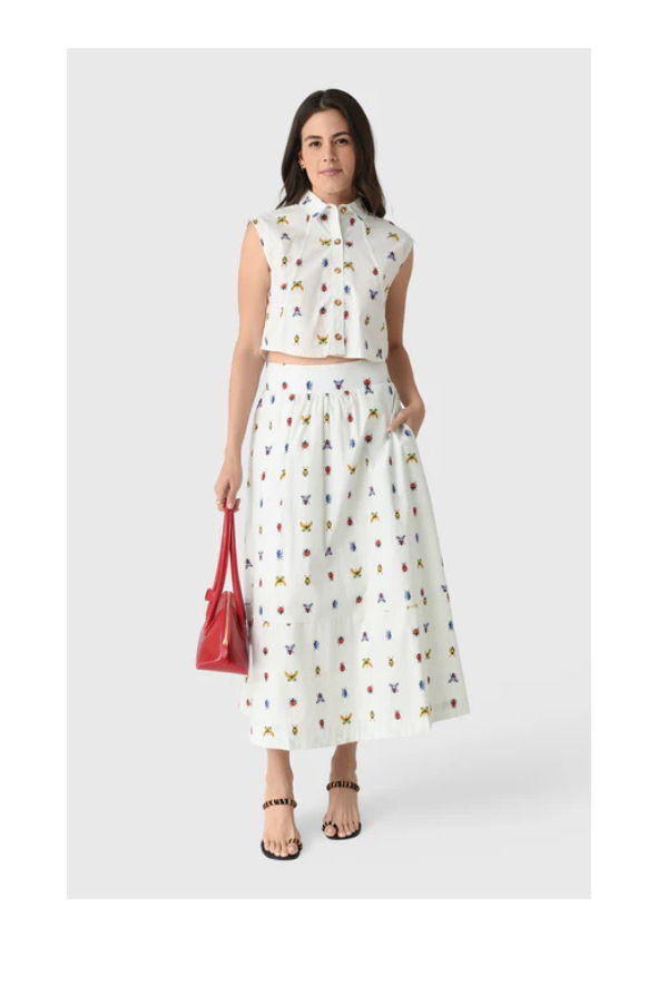 Project Adamo Firefly Skirt - Ivory