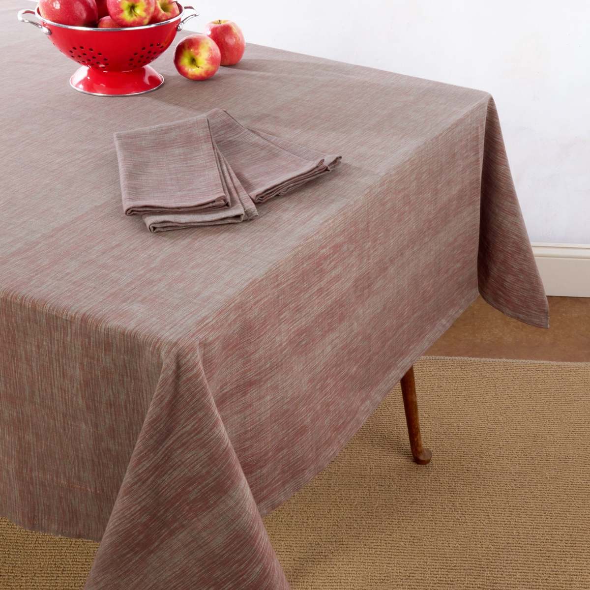 Sustainable Threads Timeless Ikat Tablecloth - Image 1 of 13