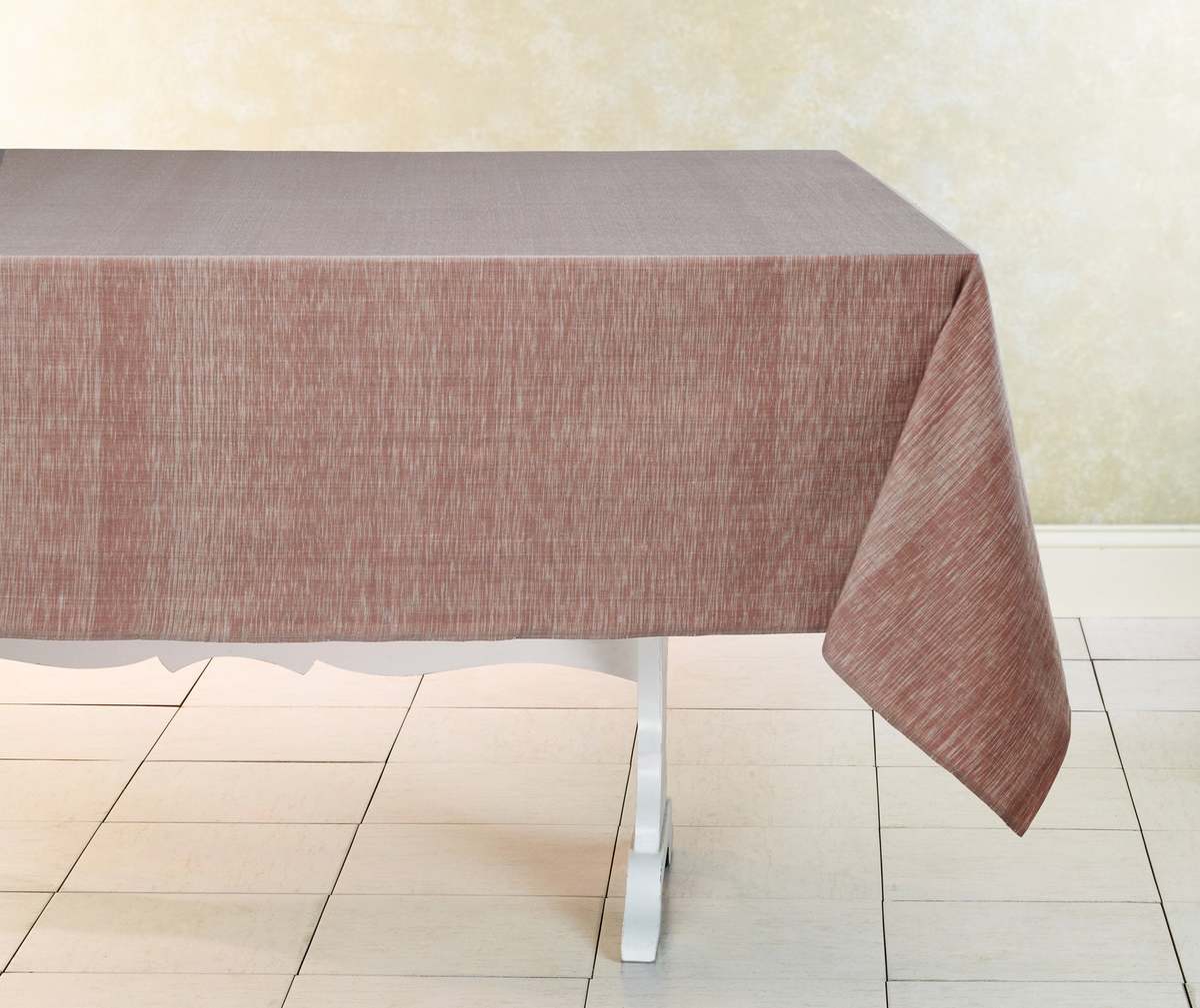 Sustainable Threads Timeless Ikat Tablecloth - Image 3 of 13