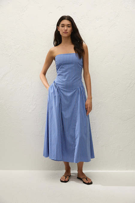 knee length dresses for ladies Noa Mini Dress Vintage Navy