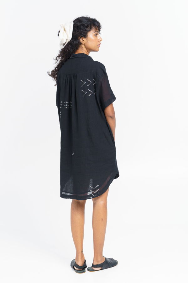 World of Crow Relaxed-fit Shirt Dress