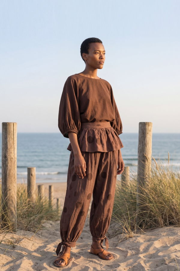 World of Crow The Artists Wrap Skirt