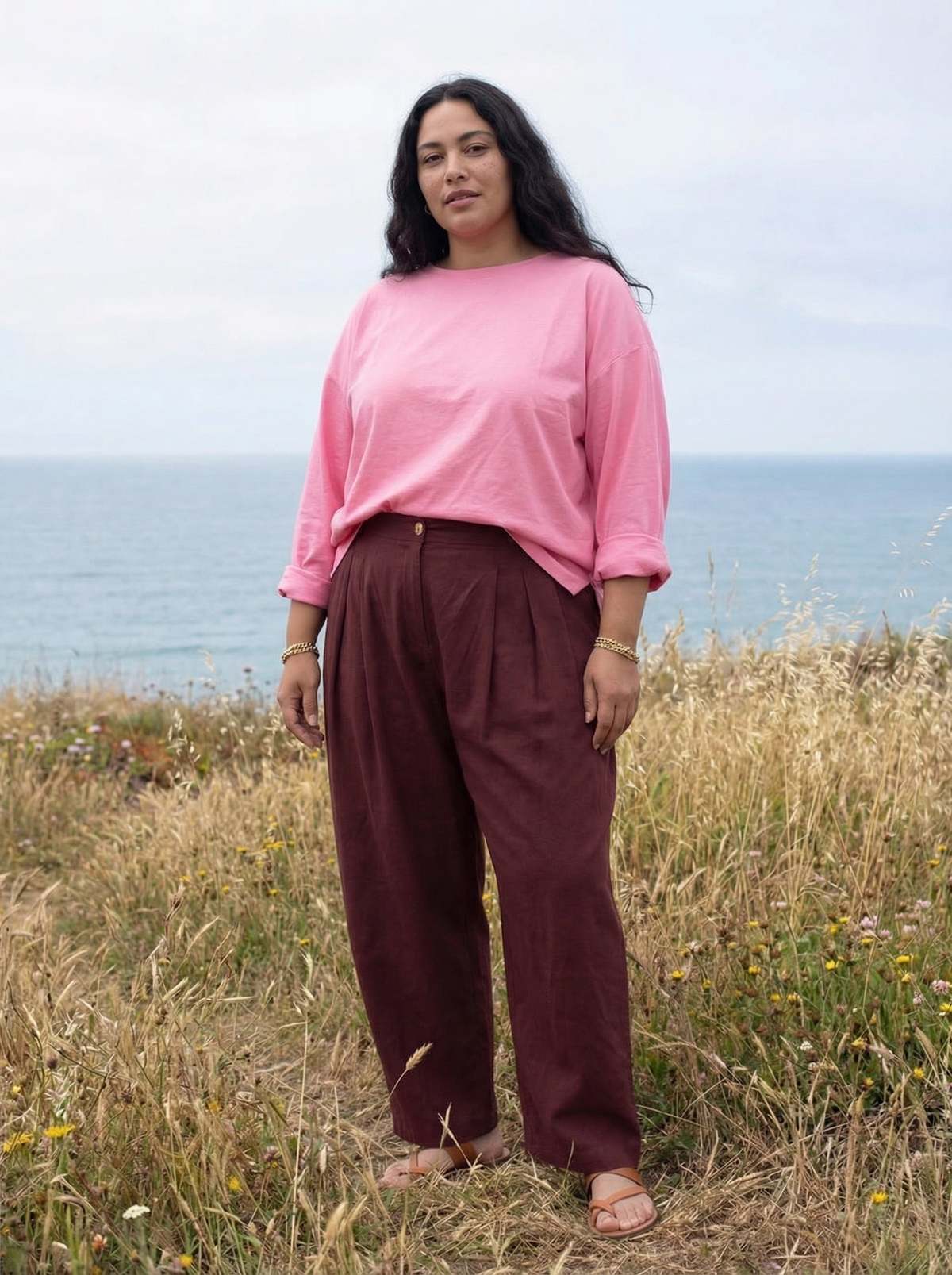 World of Crow Berry Drift Pleated Pants - Image 2 of 3