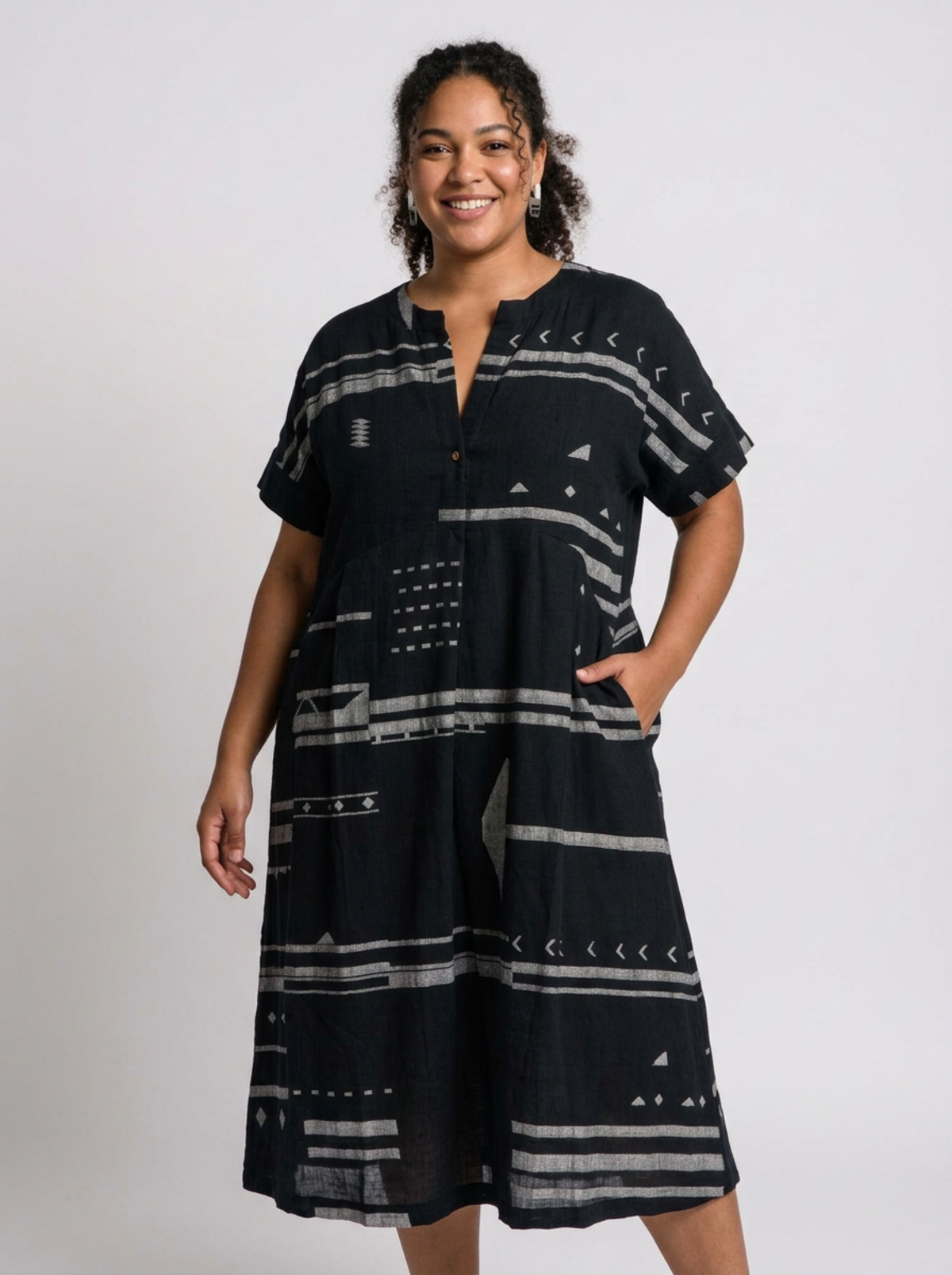 World of Crow Weekend Dress - Black - Image 1 of 8