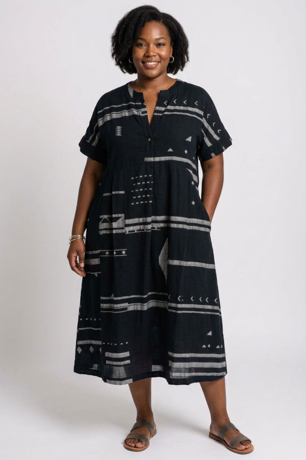 World of Crow Weekend Dress - Black