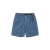 Gramicci Japanese Chambray Short Shorts - Blue - Thumbnail 1