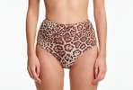 Yasmine Eslami Rita Bikini Bottom - Leopard - Thumbnail 3