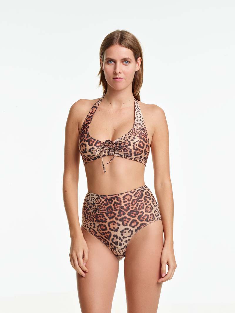 Yasmine Eslami Rita Bikini Bottom - Leopard