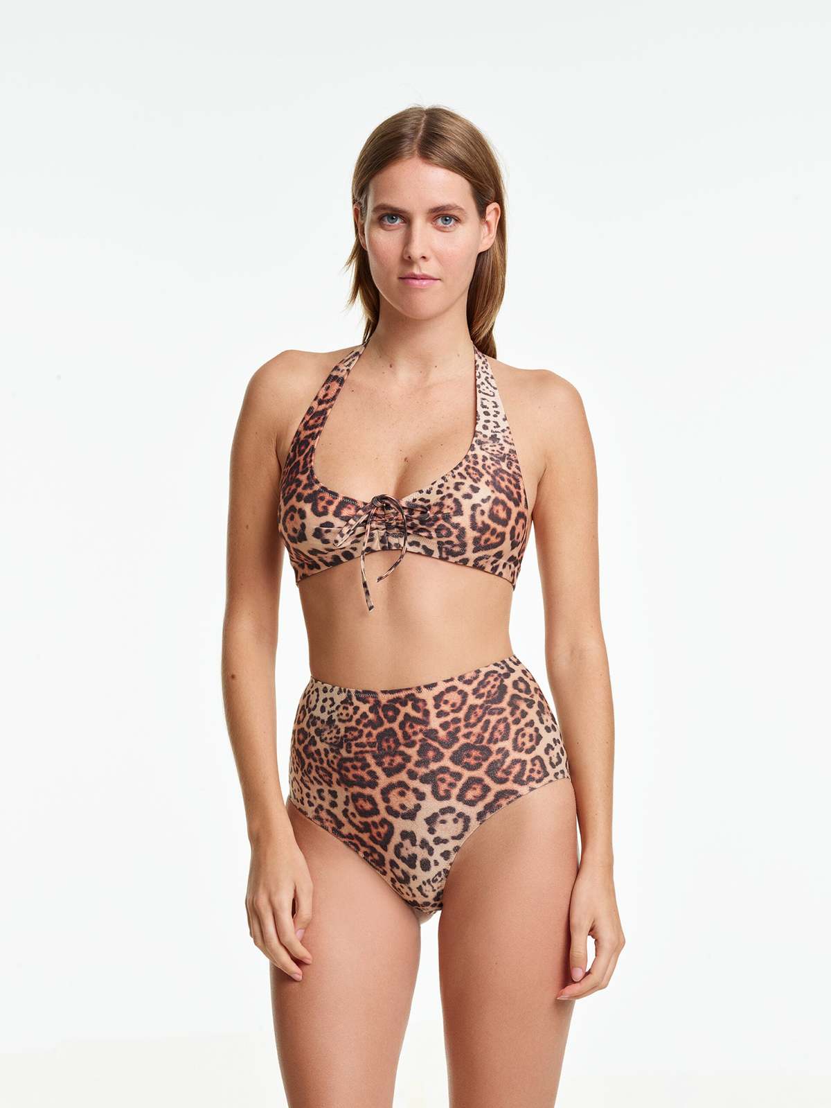 Yasmine Eslami Rita Bikini Bottom - Leopard - Image 4 of 4