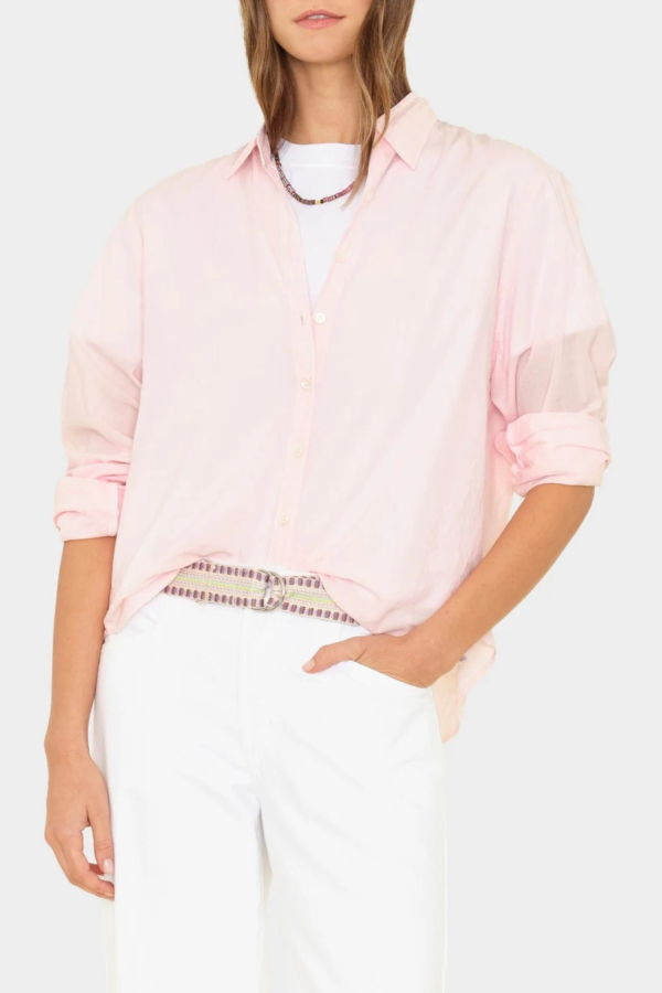 Xirena Bowie Shirt - Pale Rose