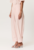 Plan C Parachute Trouser With Side Detail Pants - Baby Pink - Thumbnail 3