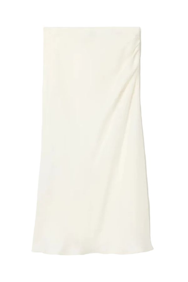 House of Dagmar Draped Midi Skirt