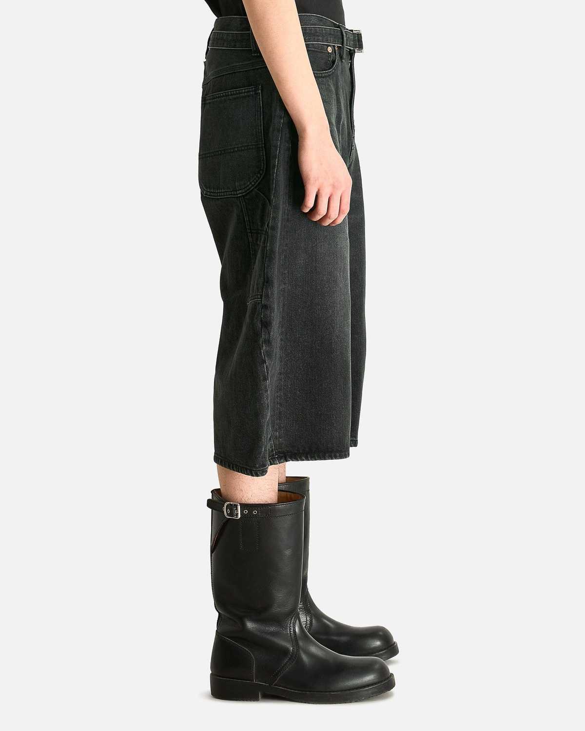 sacai Denim Pants - Black - Image 2 of 6