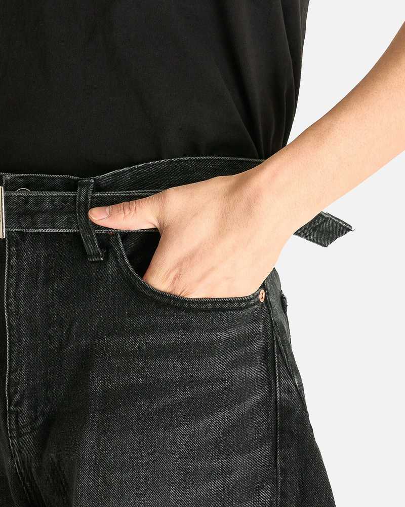 sacai Denim Pants - Black