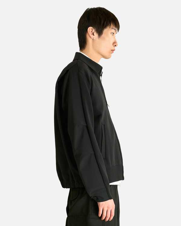 sacai Weathercloth Knit Blouson Jacket | Garmentory