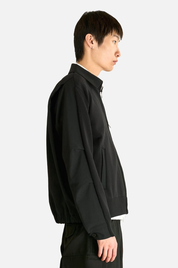 sacai Weathercloth Knit Blouson Jacket