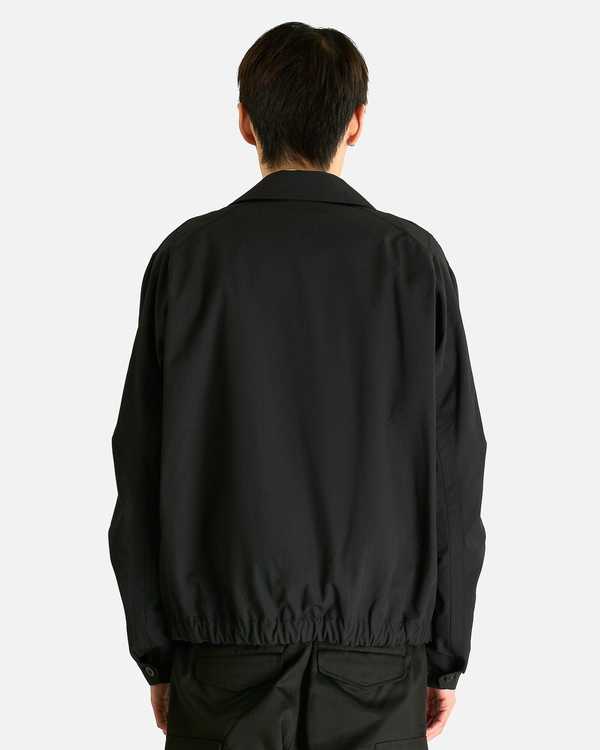 sacai Weathercloth Knit Blouson Jacket | Garmentory