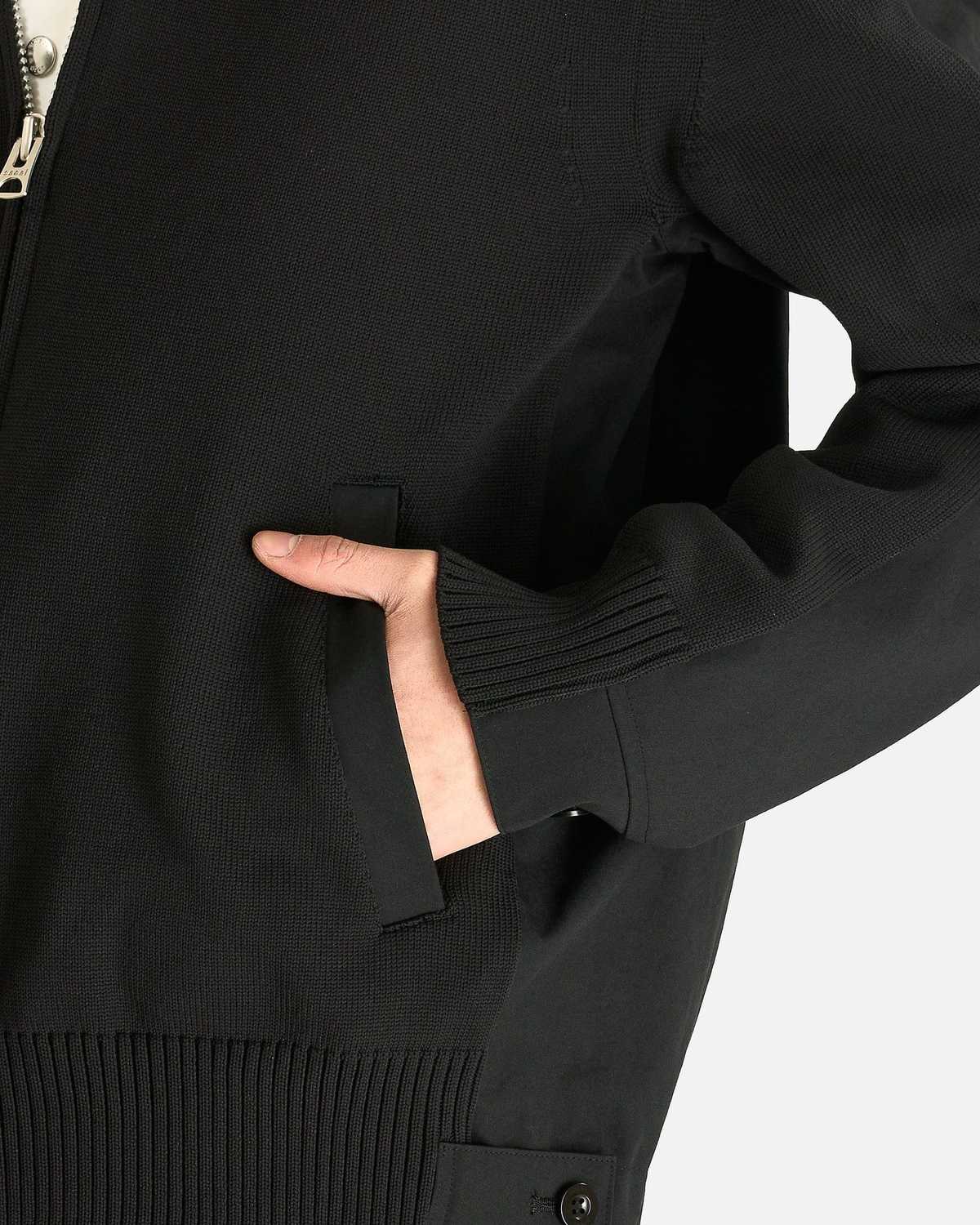 sacai Weathercloth Knit Blouson Jacket - Image 5 of 7