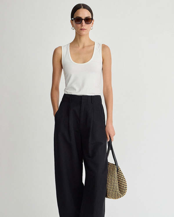 Apiece Apart Bari Crop Trouser
