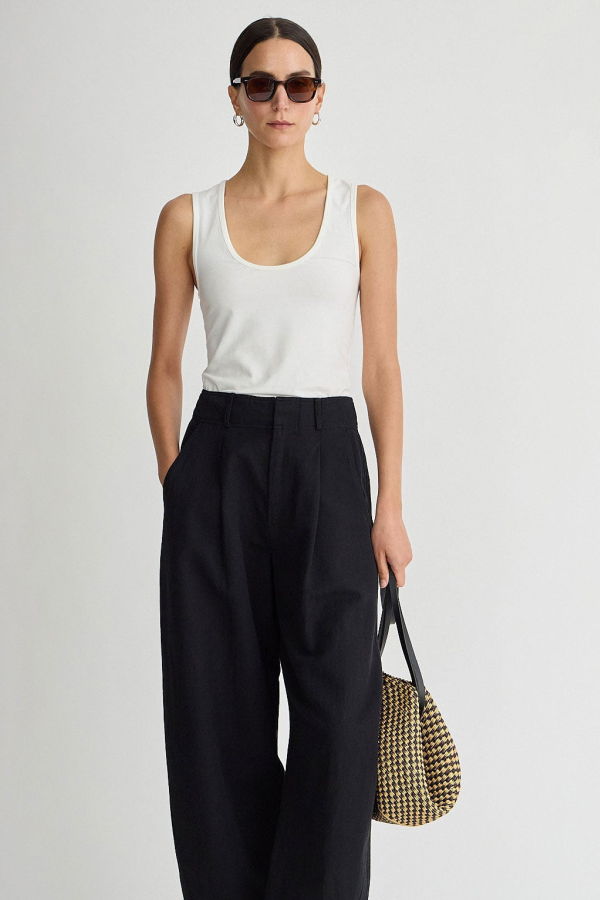 Apiece Apart Bari Crop Trouser