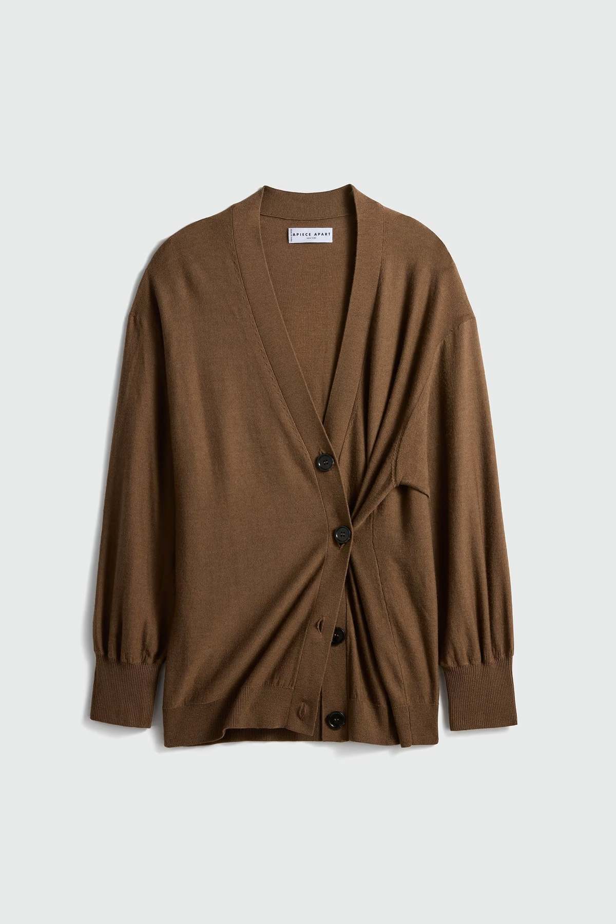 Apiece Apart Drippy Tissue Cardigan - Image 4 of 5