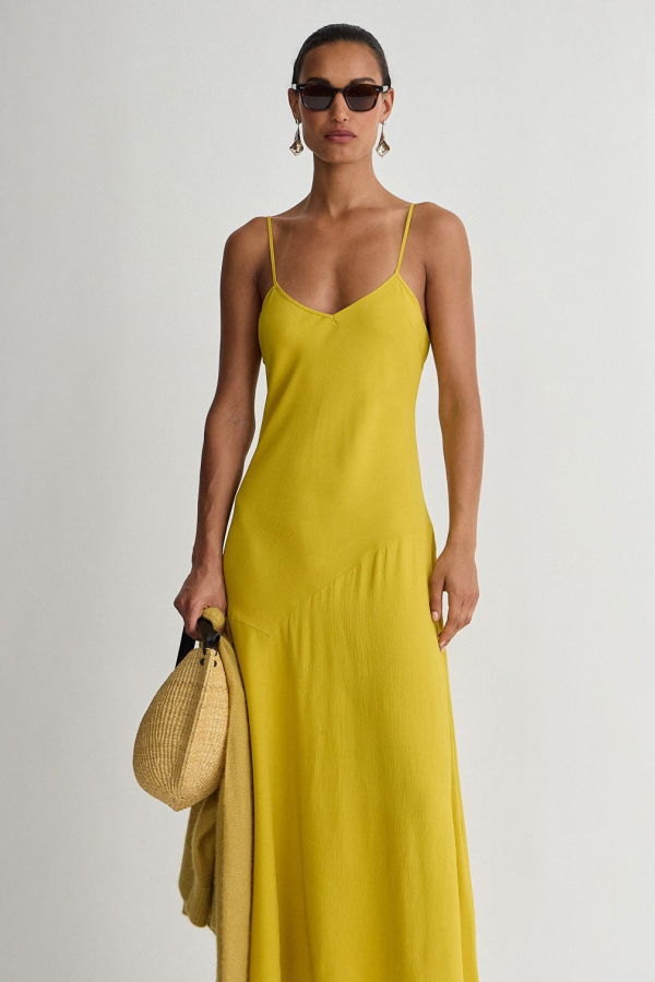 Apiece Apart Kasimira Bias Slip Dress