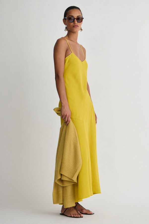 Apiece Apart Kasimira Bias Slip Dress