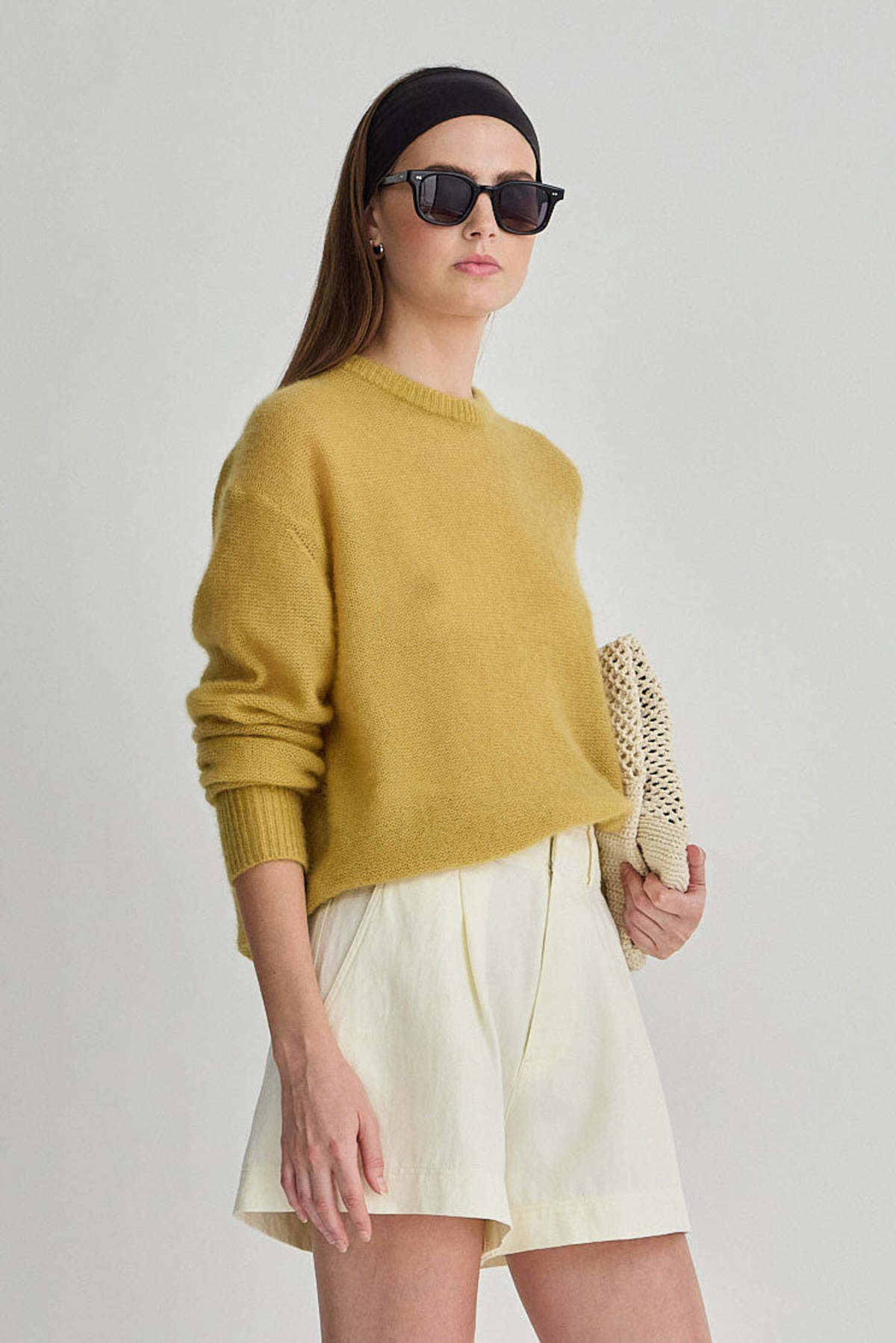 Apiece Apart Softest Tissue Weight Sweater - Image 2 of 4