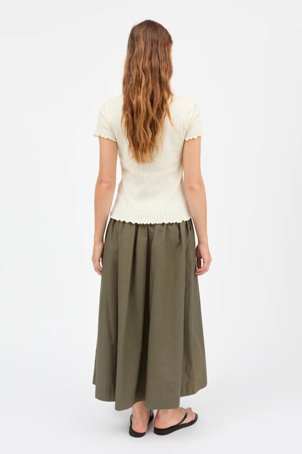 Skall Dagny Skirt - Khaki