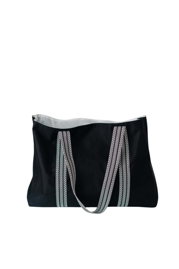 Vi Bella Oversized Tote - Black 