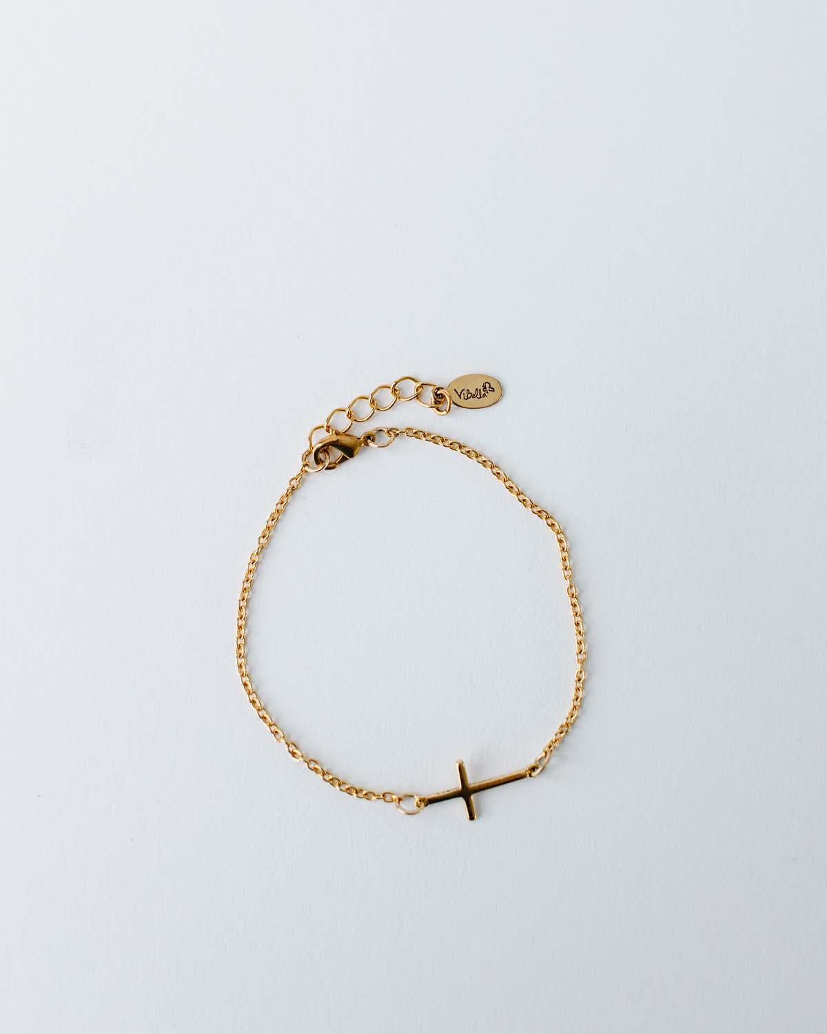 Vi Bella Faith Bracelet - Gold - Image 1 of 12