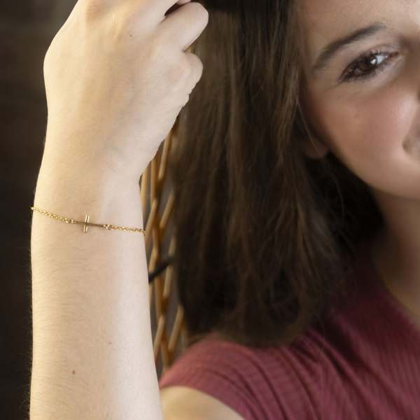 Vi Bella Faith Bracelet - Gold