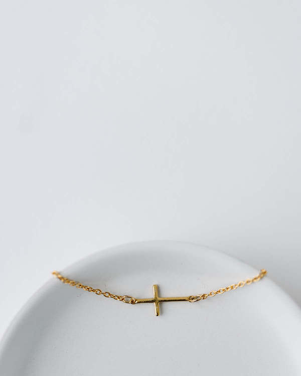 Vi Bella Faith Bracelet - Gold