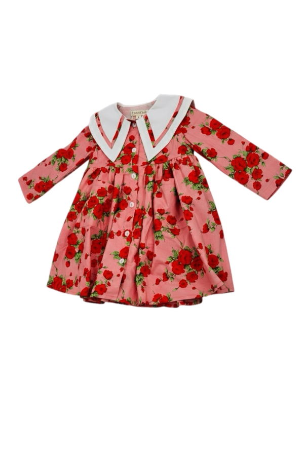 Kids Piper&Cloth The Garden Dress - Vintage Rose