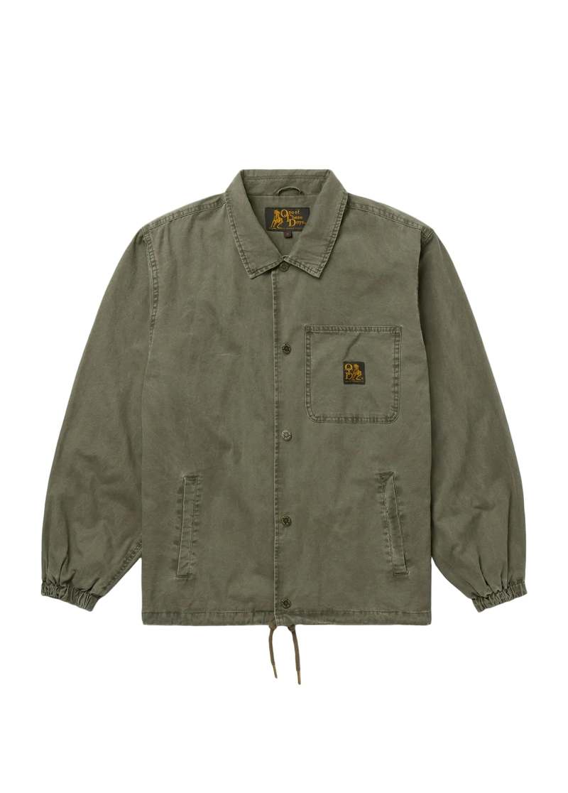 One Of These Days Coaches Jacket - Olive