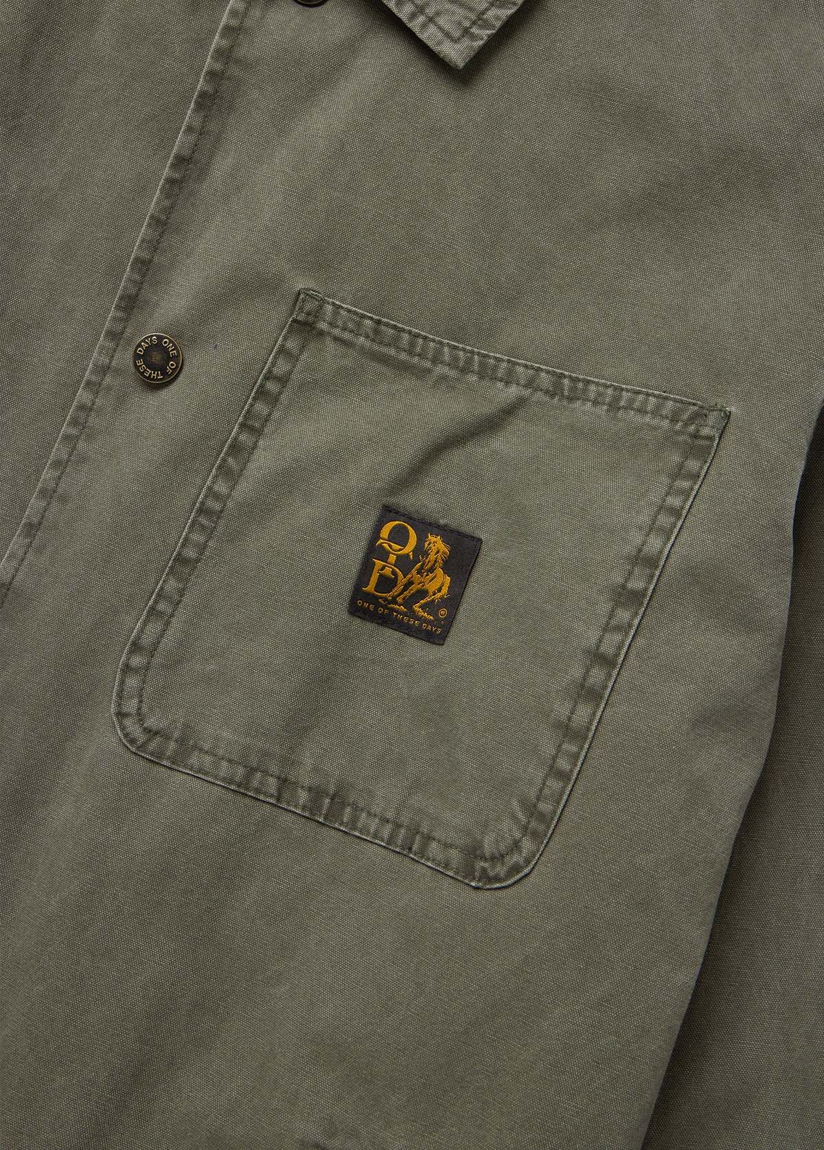 One Of These Days Coaches Jacket - Olive - Image 6 of 7