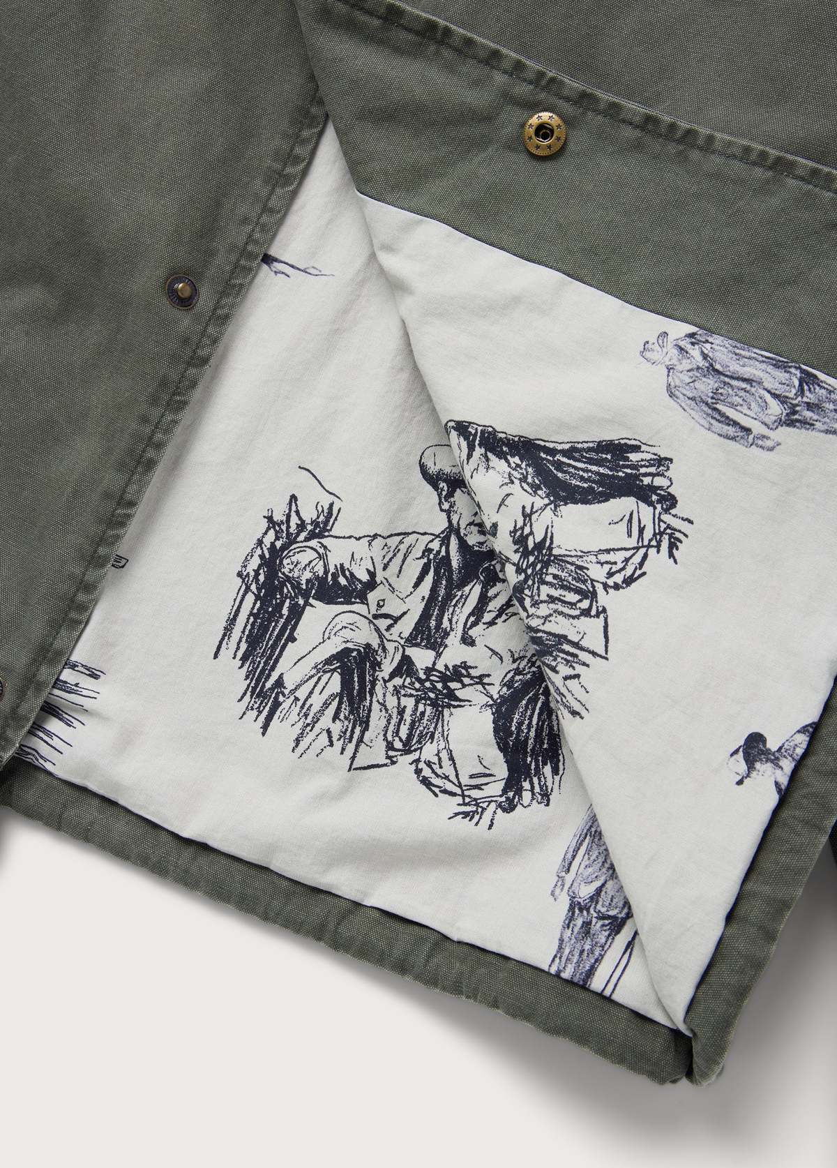 One Of These Days Coaches Jacket - Olive - Image 7 of 7