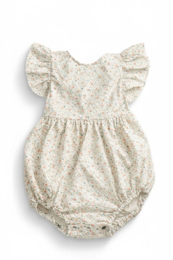Kids Piper&Cloth Josie Romper - Confetti