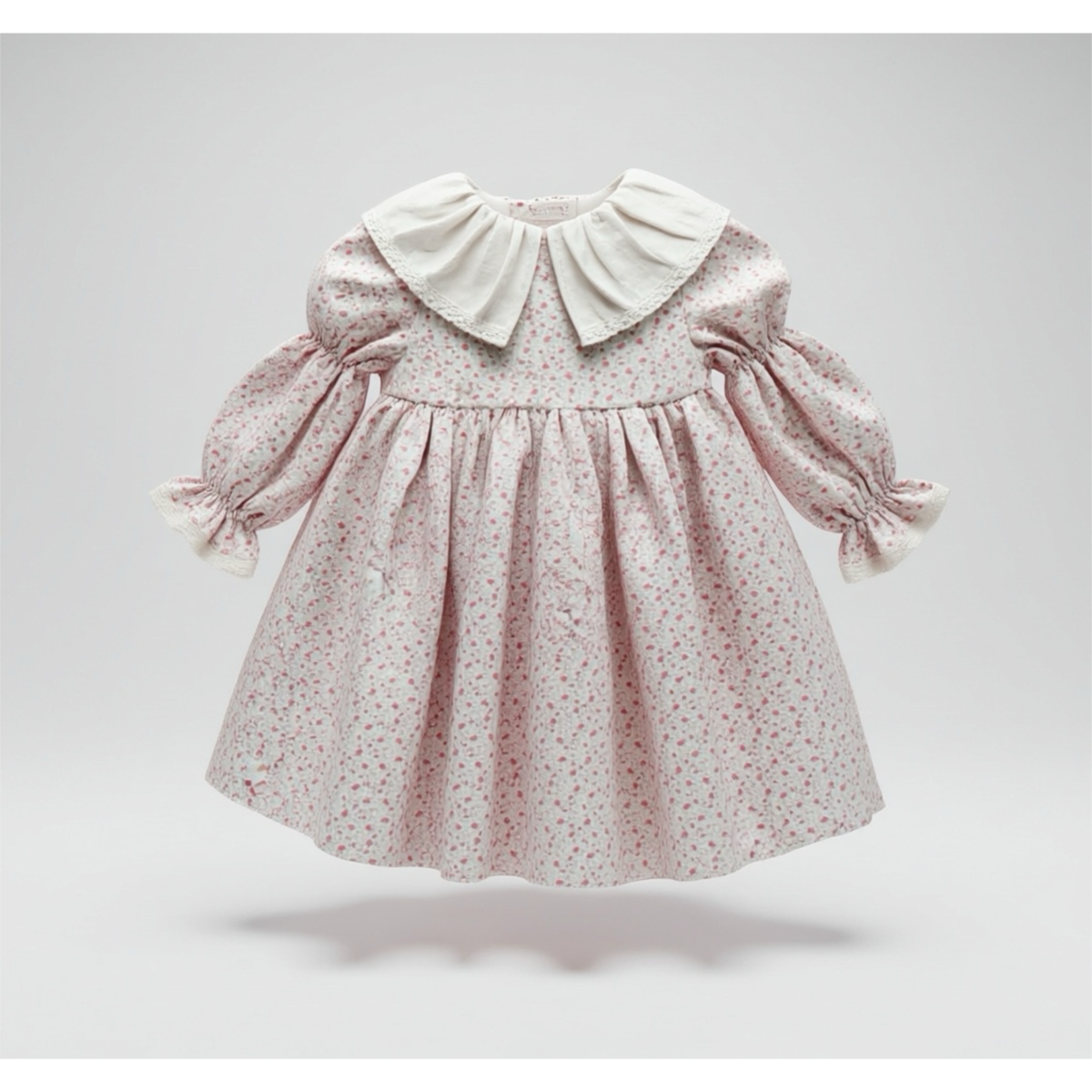 Piper&Cloth Marguerite Dress - Wild Rosebud Garden - Image 14 of 16