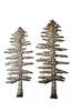 Vi Bella Pine Trees Metal Art Set - Thumbnail 2