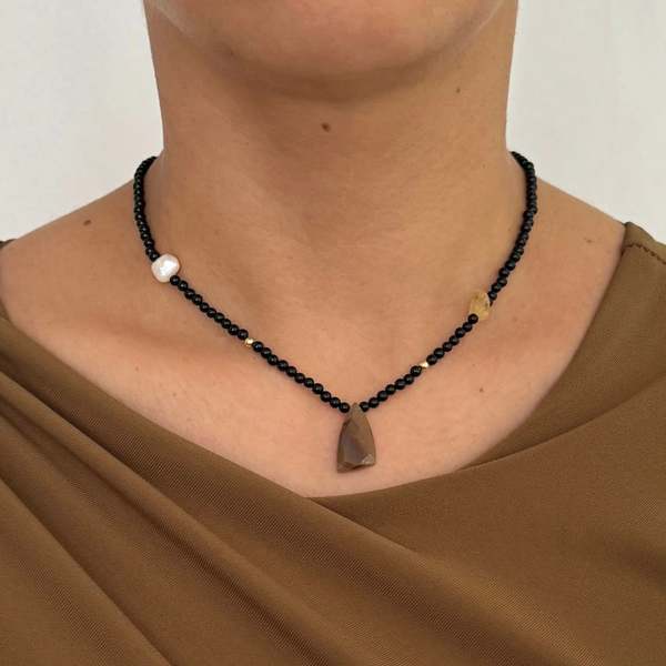 Azz Soleada Beaded Necklace