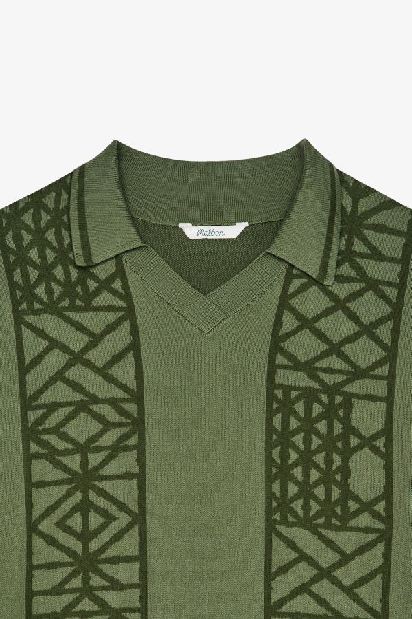 MALBON GOLF Habana Polo - Olivine