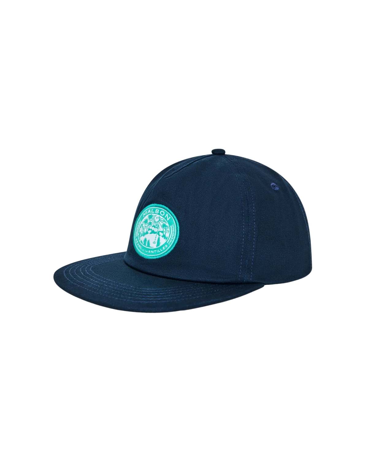 MALBON GOLF Horizon Snapback Hat - Midnight - Image 2 of 3