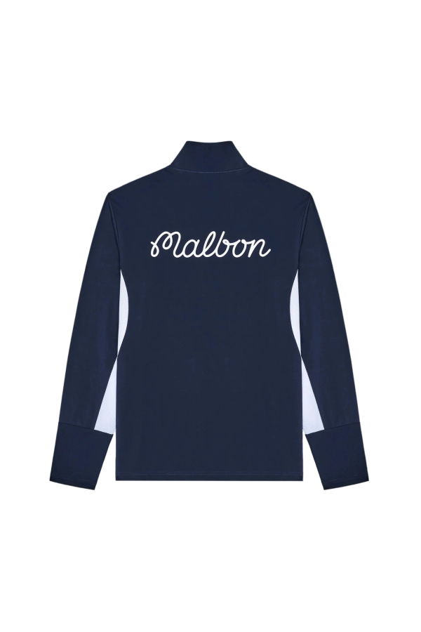 MALBON GOLF Santiago Mid Layer Jacket - Midnight