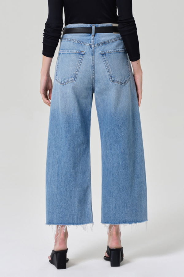 Citizens of Humanity Ayla Raw Hem Crop Jeans - Honour