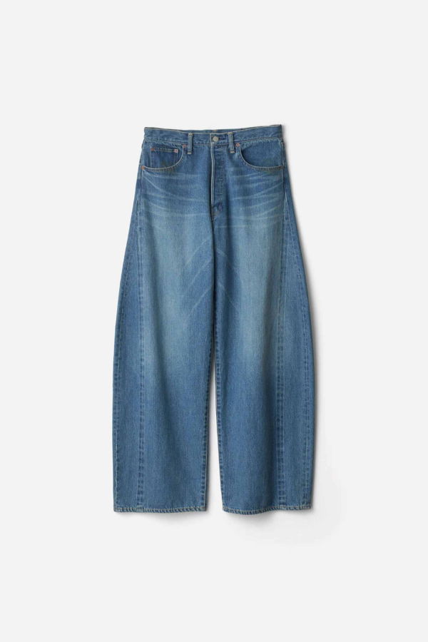 ssstein Deformation Wide Denim Jeans