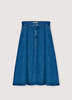 The New Society Tencel Midi Skirt - Mid Denim - Thumbnail 2