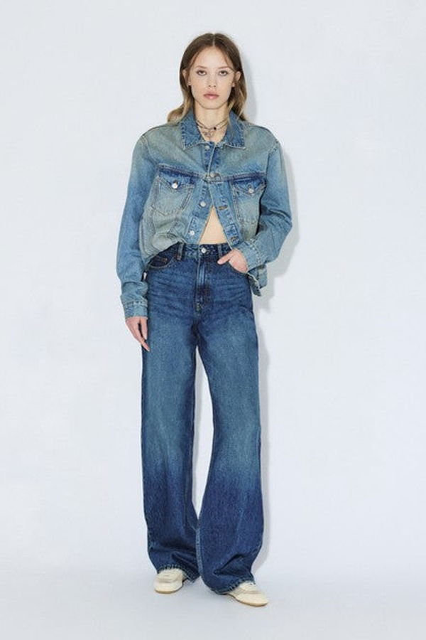 dr.denim Donna Jeans - Stream Dark Fade Vintage