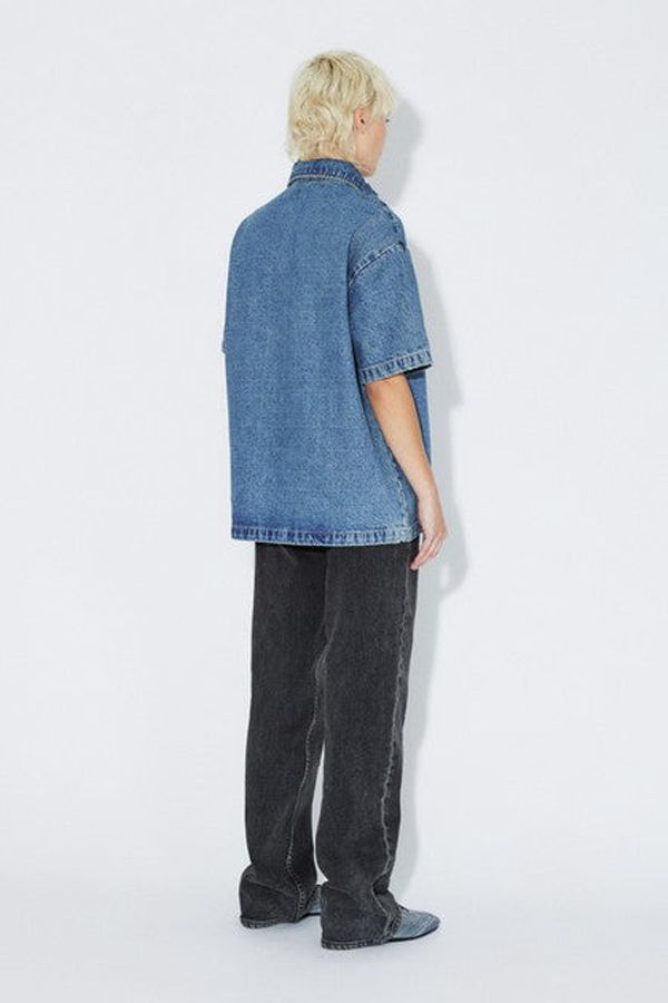 dr.denim Kye Shirt - Drift Sky Used